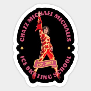 Chazz Michael Michaels Ice Skating School - Est. 2007 Sticker